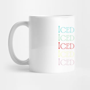 Colors Iced Coffee Mug